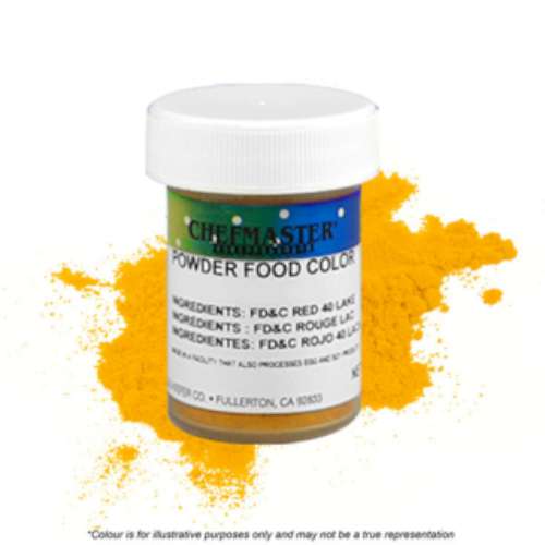 Chefmaster Powder Colour - Yellow - Click Image to Close